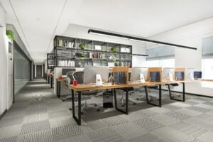 reunion affaires rendu 3d salle travail immeuble bureaux
