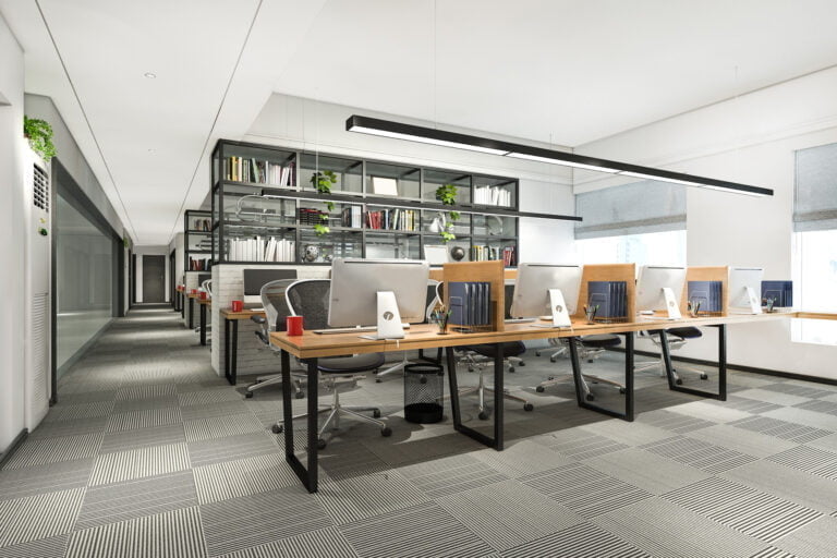 reunion affaires rendu 3d salle travail immeuble bureaux